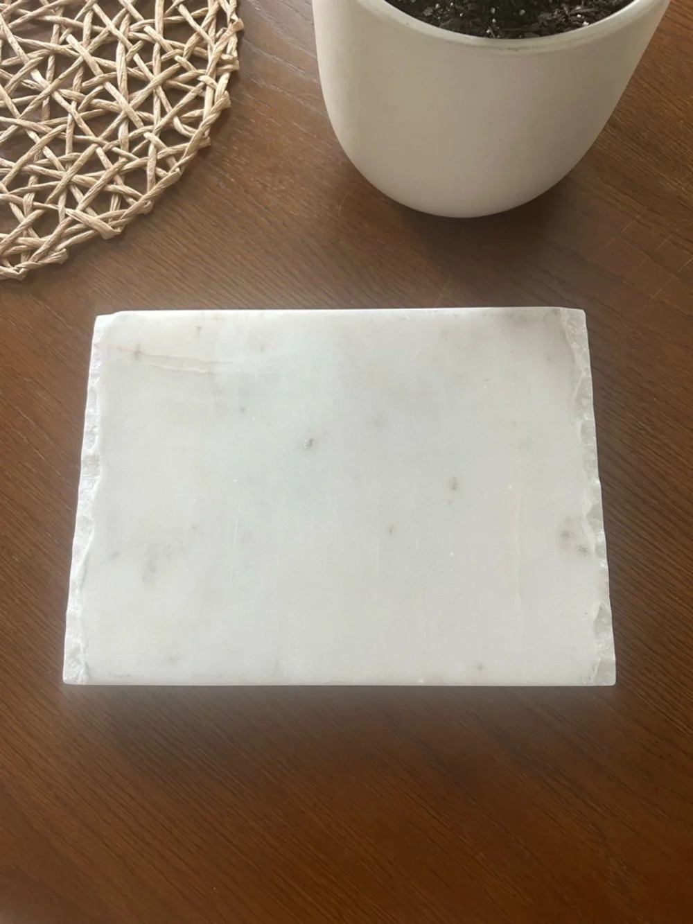 Pottery Barn Raw Edge Marble Board